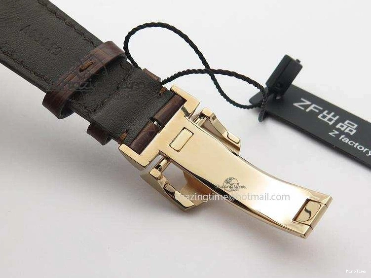 MIROTIME 0410 Unisex Portuguese Real PR RG IW500702 ZF 1:1 Best Edition On Brown Leather Strap A52010 V 7303